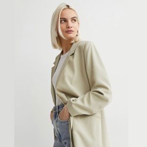 Light beige-green Blazer, Sz S
